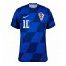 Camisa de Futebol Croácia Luka Modric #10 Equipamento Secundário Europeu 2024 Manga Curta